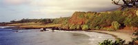 Coastline, Hamoa Beach, Hana, Maui, Hawaii, USA Fine Art Print