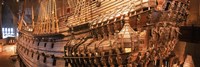 Wooden ship Vasa in a museum, Vasa Museum, Stockholm, Sweden Fine Art Print