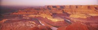 Dead Horse Point at sunrise in Dead Horse Point State Park, Utah, USA by Panoramic Images - 36" x 12"