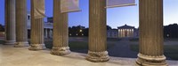 Propylaeen and Glyptothek, Koenigsplatz, Munich, Bavaria, Germany Fine Art Print