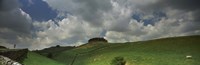 Clouds over Kirkcarrion copse, Middleton-In-Teesdale, County Durham, England Fine Art Print