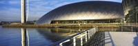 Close Up of the Glasgow Science Centre in River Clyde, Glasgow, Scotland Fine Art Print