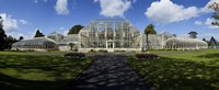 The Curvilinear Glass House, The National Botanic Gardens, Dublin City, Ireland Fine Art Print