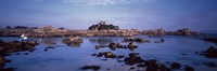 Costaeres Castle, Cote de Granit Rose, Ploumanach, Perros-Guirec, Cotes-D'Armor, Brittany, France Fine Art Print