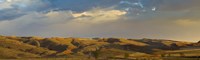 Ranchland in late afternoon, Wyoming, USA Fine Art Print