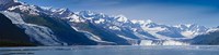 Snowcapped mountains at College Fjord of Prince William Sound, Alaska, USA by Panoramic Images - 48" x 12"