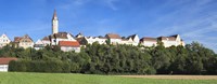 Buildings in a town, Kirchberg an der Jagst, Schwabisch Hall, Baden-Wurttemberg, Germany Fine Art Print