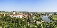 Gundelsheim, Neckar River, Baden-Wurttemberg, Germany Fine Art Print