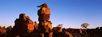 Dolerite Rocks at Devil's Playground, Namibia by Panoramic Images - 36" x 12"