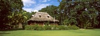 Old Plantation house on L'Union Estate, La Digue Island, Seychelles Fine Art Print