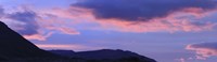 Sunrise over mountains, Argentine Glaciers National Park, Patagonia, Argentina Fine Art Print