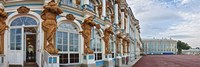 Catherine Palace building details, St. Petersburg, Russia Fine Art Print