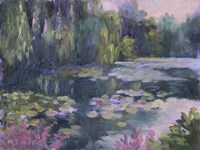 Monet's Garden II Fine Art Print