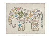 Laurel's Elephant II Framed Print