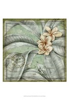 Postmark Tropicals I Fine Art Print