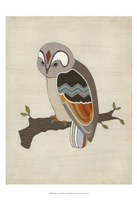 Chevron Owl II Fine Art Print