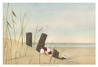 Seaside Dunes I Framed Print