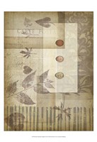 Small Notebook Collage III Fine Art Print