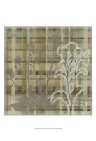 Tartan Floral II Fine Art Print