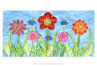 Flower Play II Framed Print