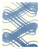 Macrame Blue I Fine Art Print