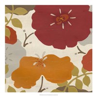 Hibiscus Fresco II Fine Art Print