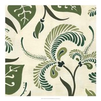 Verdant Fresco III Fine Art Print