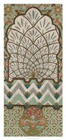 Peacock Tapestry II by Chariklia Zarris - 18" x 38" - $46.99