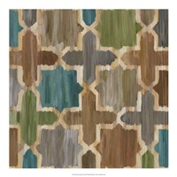 Ikat Symmetry II Fine Art Print