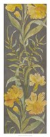 June Floral Panel I Framed Print
