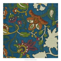 Jewelled Pashmina I Framed Print