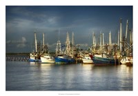 Shrimp Boats I Fine Art Print