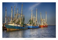 Shrimp Boats III Fine Art Print