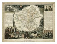 Atlas Nationale Illustre III by Victor Levasseur - 26" x 20"
