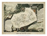 Atlas Nationale Illustre VIII by Victor Levasseur - 26" x 20"