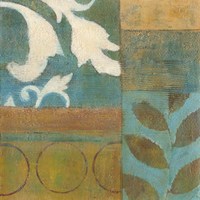 Bronze Leaf Quadrant I Fine Art Print