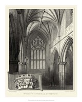 Gothic Detail II by R W Billings - 16" x 20"