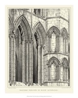 Gothic Detail V by R W Billings - 16" x 20"