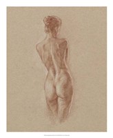 Standing Figure Study II Framed Print