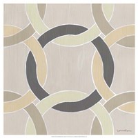 Non-Embellished Deco Stitch I Fine Art Print