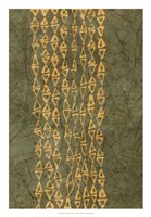 Primitive Patterns III Fine Art Print