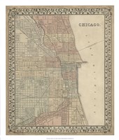 Plan of Chicago Fine Art Print