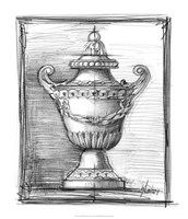 Non-Embellished Decorative Ornament IV Fine Art Print