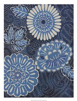 Indigo Constellation II Fine Art Print