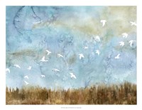 Birds in Flight I Fine Art Print