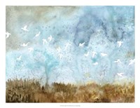 Birds in Flight II Fine Art Print