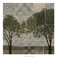 Patterned Arbor I Framed Print