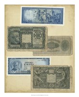 Antique Currency III Fine Art Print