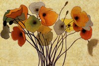 Pumpkin Poppies I Fine Art Print