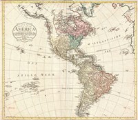 1795 D'Anville Wall Map of South America, 1795 - various sizes